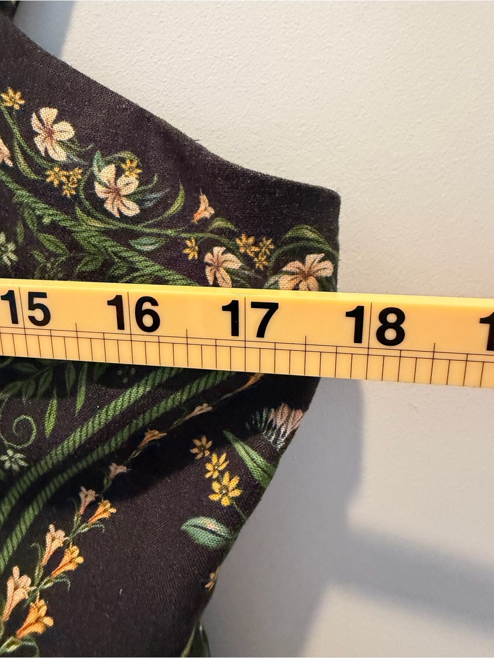 FARM Rio Flowers Arch Back Dark Green Maxi Dress with Yellow Floral Print - Picture 9 of 11